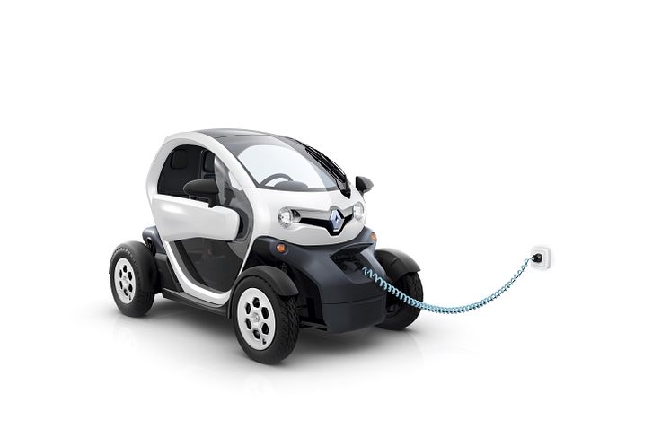 Renault Twizy laddas