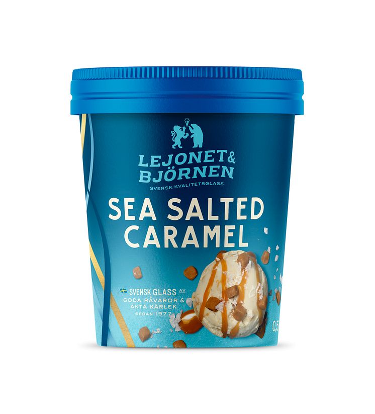 Sea Salted Caramel glass Lejonet&Björnen