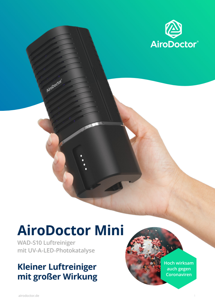 AiroDoctor Mini Broschüre DE