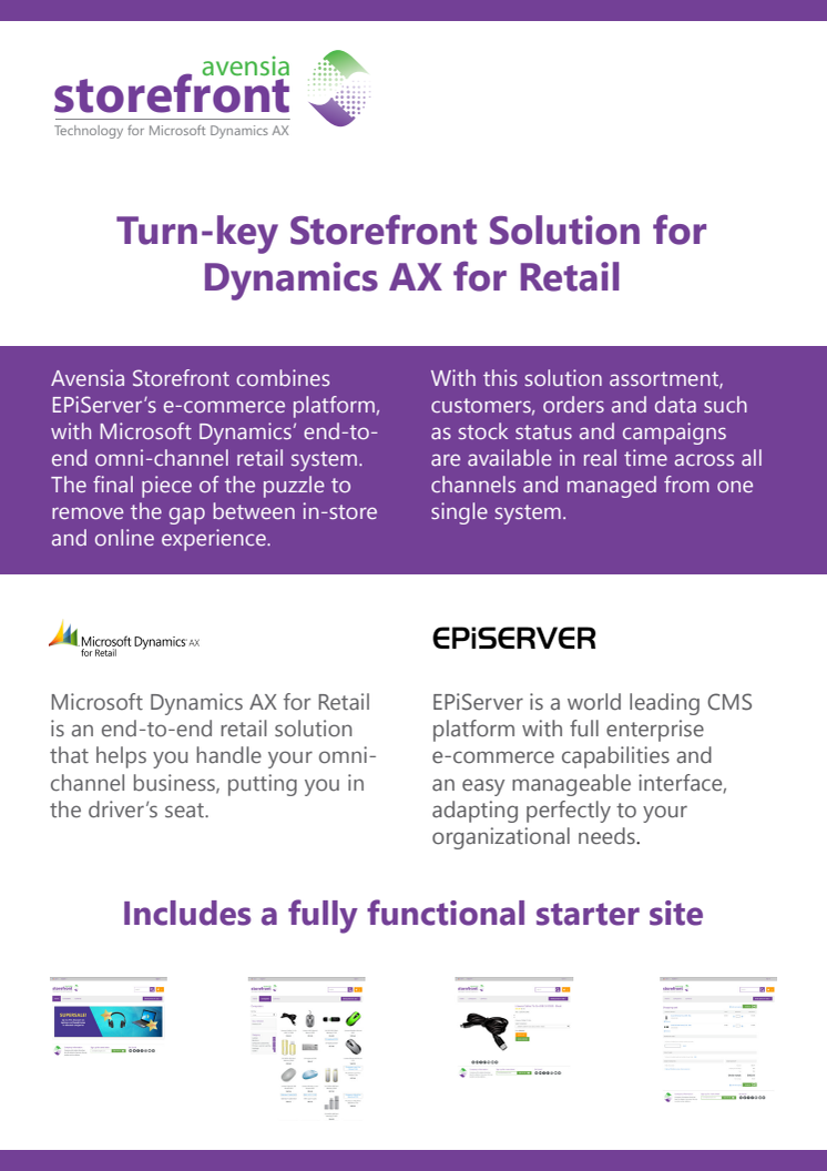Product Sheet