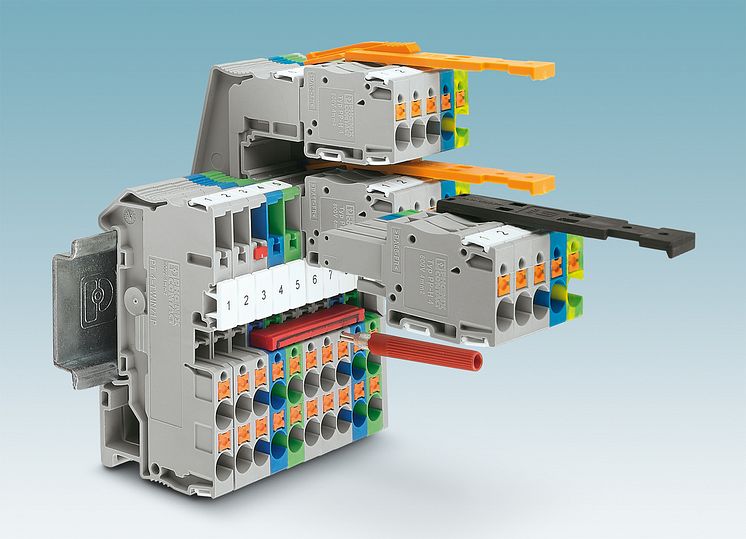 Pluggable terminal blocks now with Push-in connection