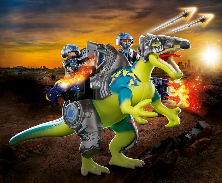 Spinosaurus: Doppelte Verteidigungs-Power (70625) von PLAYMOBIL