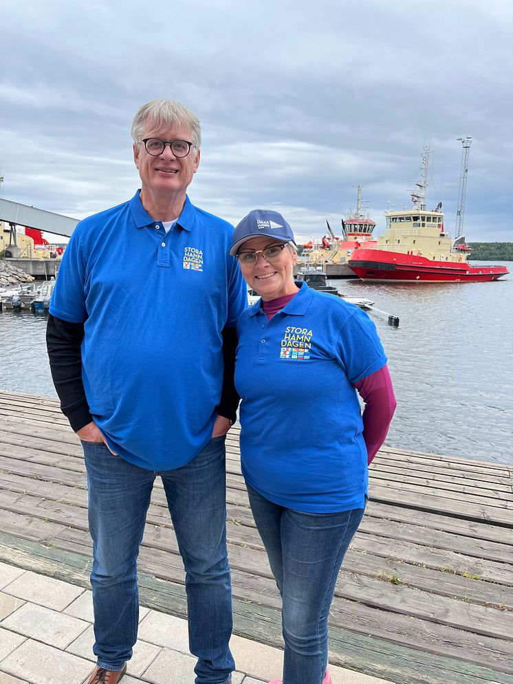 Göran Carlsson och Birgitta Brun