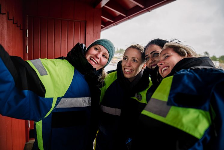 Selfie before rib tour Photo: Nikolas Gogstad-Andersen