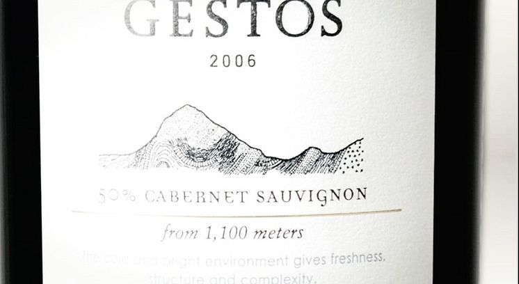 Första filmen med Gestos Cabernet Sauvignon