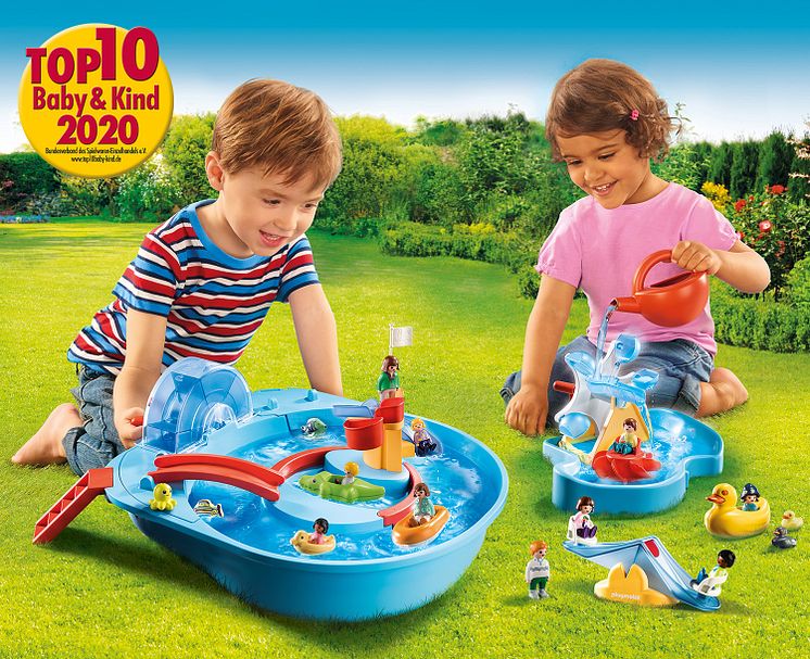 Auszeichnung "TOP 10 Baby & Kind" für PLAYMOBIL 1.2.3 AQUA