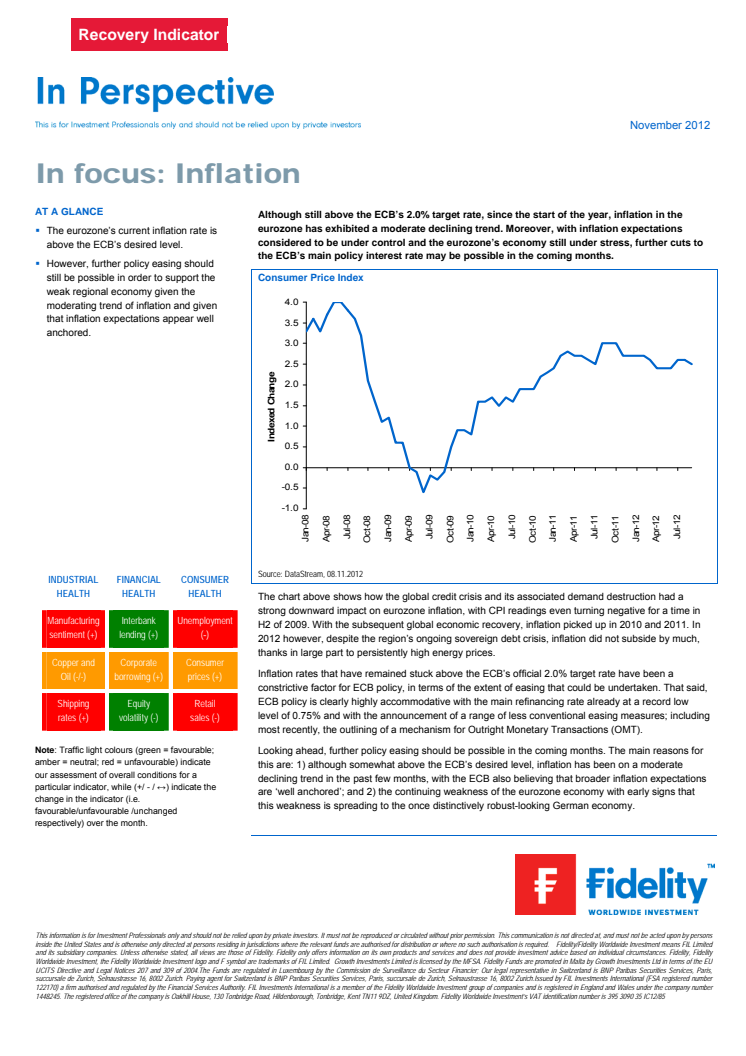 In Focus: the eurozone's current inflation