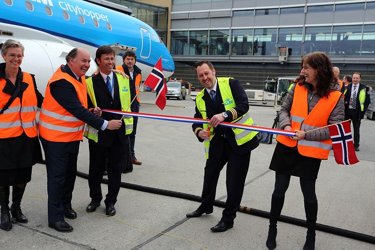 KLM flyger med biofuel mellan Oslo och Amsterdam