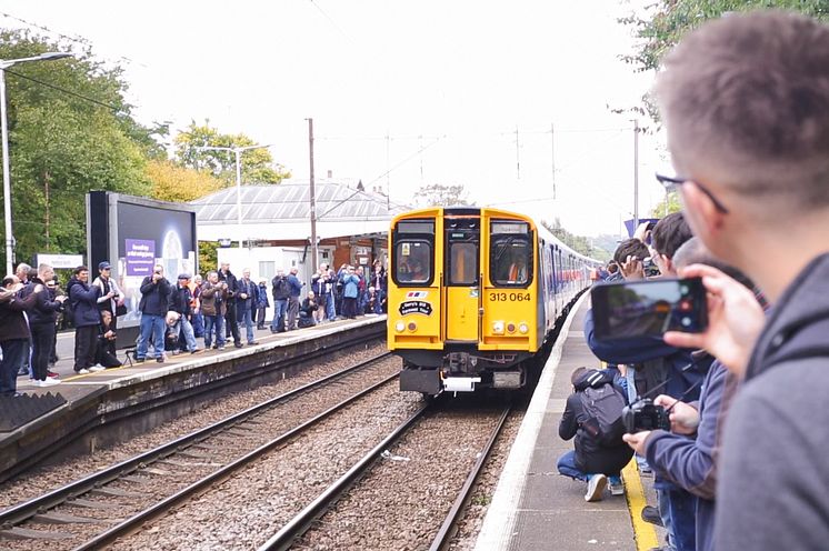 Class 313 at Hertford North