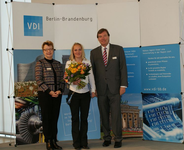 Masterabsolventin der TH Wildau erhielt 2. Preis im VDI-Wettbewerb „Mensch und Technik 2017“