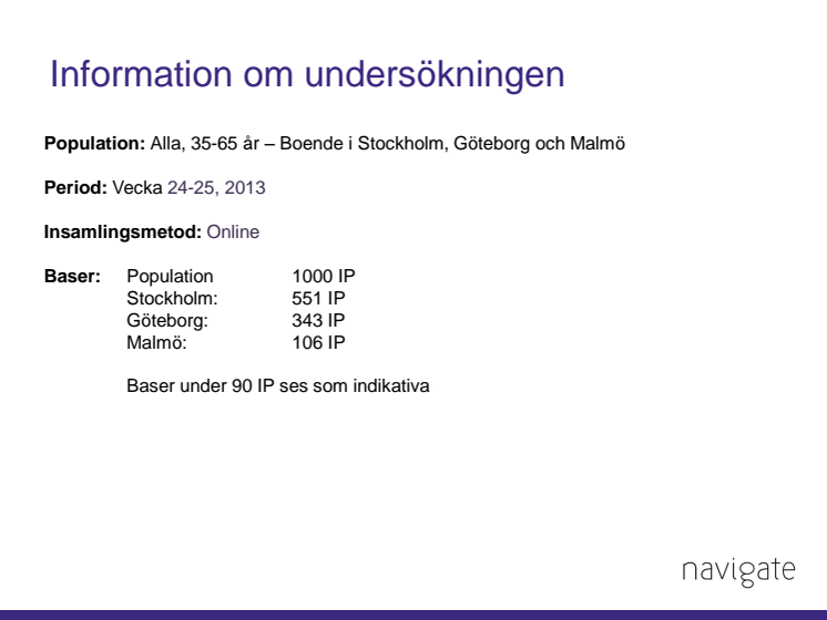 Undersökningsresultat