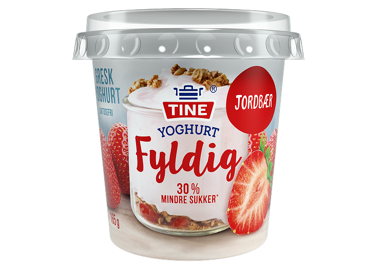 TINE Yoghurt Fyldig Jordbær