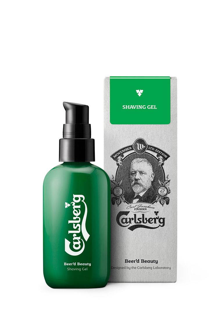 Carlsberg Beerd Beauty Shaving gel White