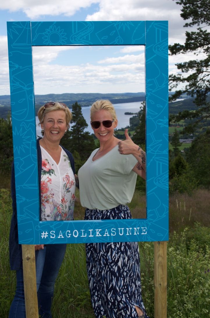 Tossebergsklätten Maria Nordmark och Marielle Magnusson