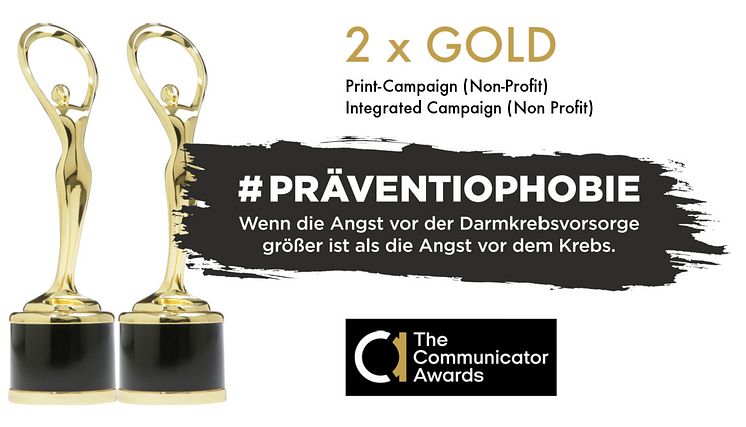 Communicator Awards 2021: 2 x Gold für Felix Burda Stiftung