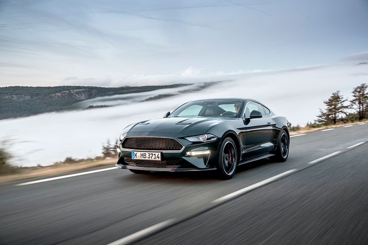 Ford Mustang BULLITT 2018 prøvekjøring