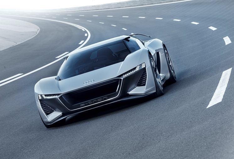 Audi PB18 e-tron (Circuit grey) front