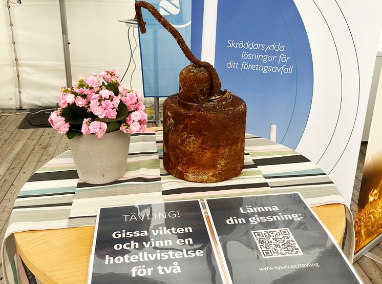 Vad vägde skotföremålet? Mindre än vad många trodde. 