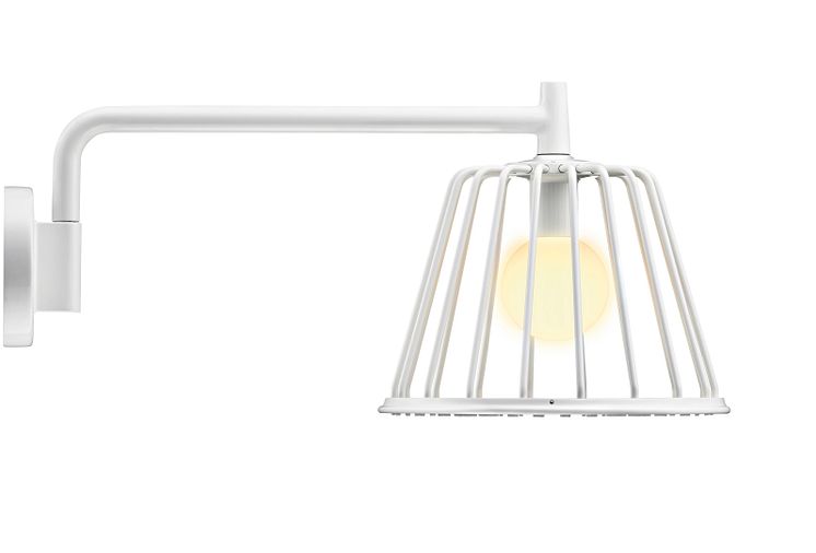 Axor_LampShower_by Nendo_Wall_White