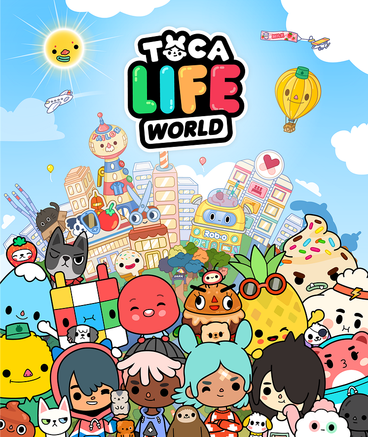 Toca Life World Key Art