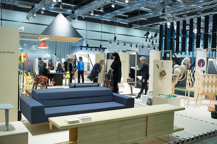 Området Twelve på Stockholm Furniture & Light Fair