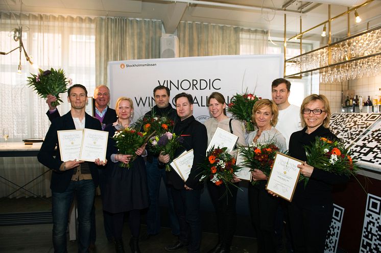 Winners Vinordic Wine Challenge