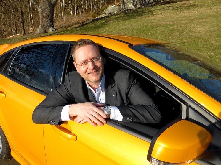 Per Gunnar Berg, ny adm. dir. i Ford Motor Norge, overtar ansvaret for et bilmerke i medvind