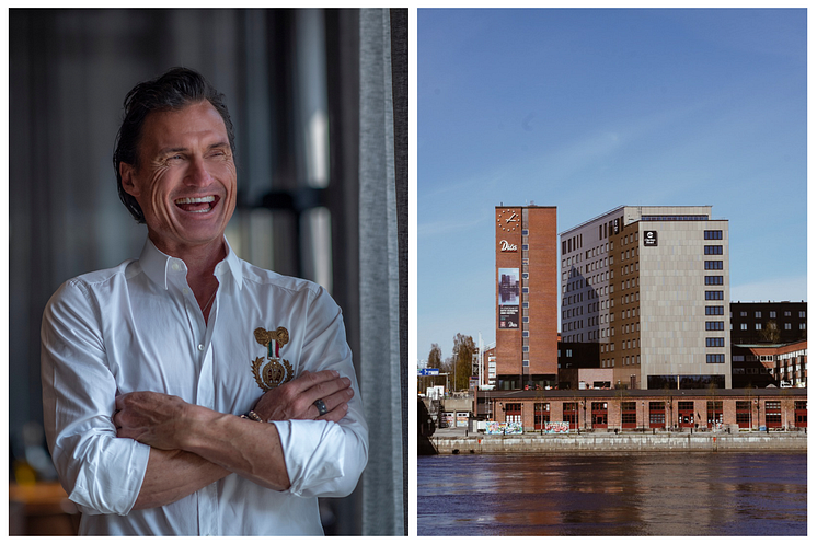 Petter Stordalen och nya Clarion Hotel Umeå