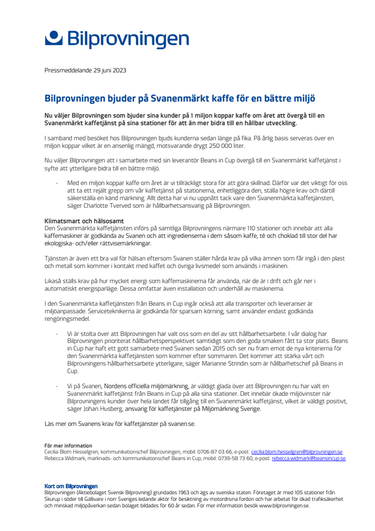 Pressinfo_Bilprovningen bjuder på svanenmärkt kaffe.pdf