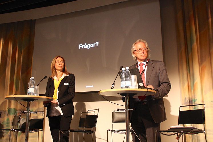 Carola Mattsson, Weber Saint Gobain Byggprodukter och Fredrik Winberg, Byggmaterialindustrierna