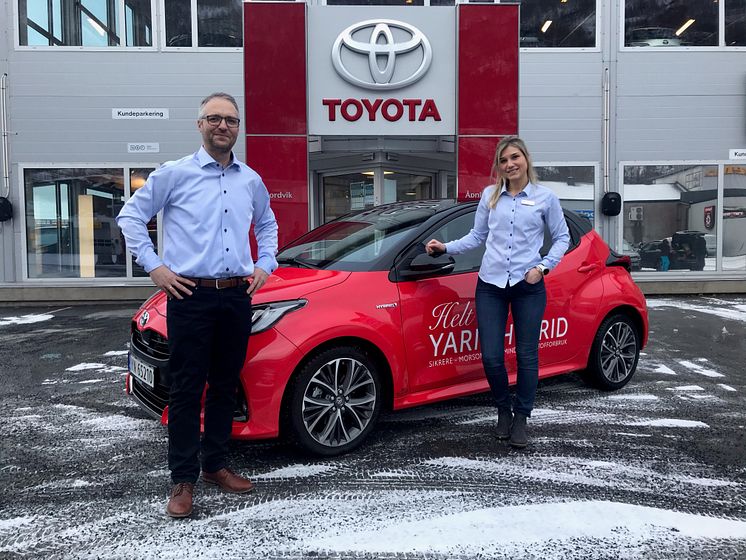 Narvik - Toyota Yaris er Årets Bil 2021