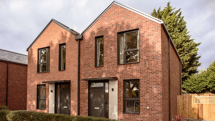 BoKlok on the Brook, show home, Bristol