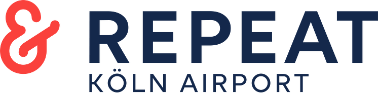 Logo &REPEAT Köln Airport