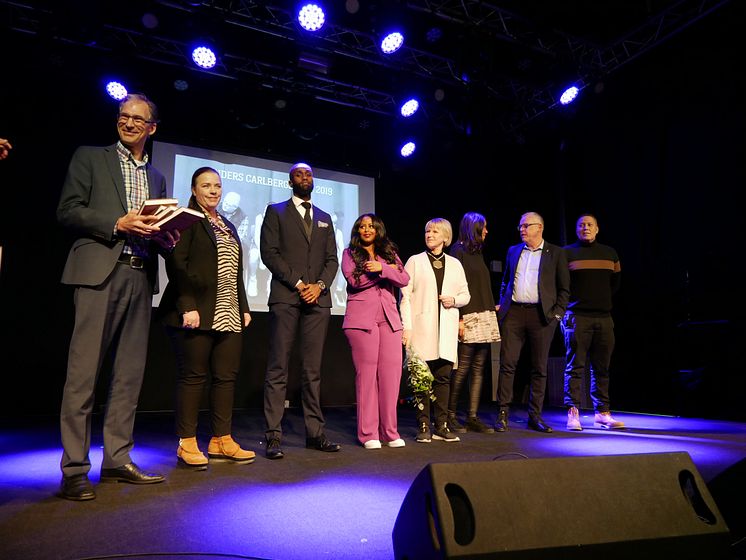 Pristagare och jury Anders Carlbergs pris 2019