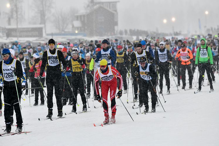 Vasaloppet 2019 starten i Berga by Sälen