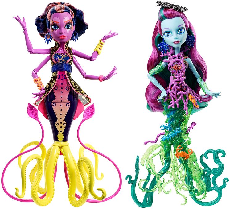 Monster High "DGS" Schreckensriff-Schülerinnen Puppen Sortiment (2)