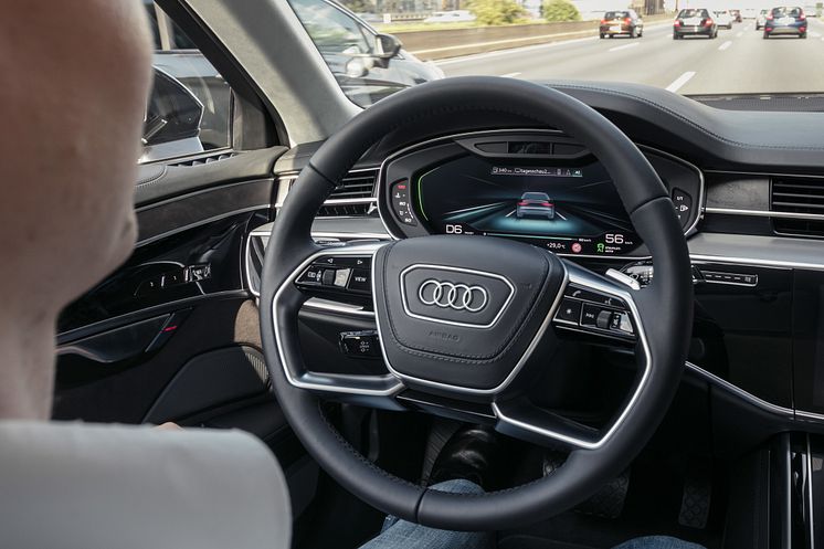 Audi AI køpilot i den nye Audi A8