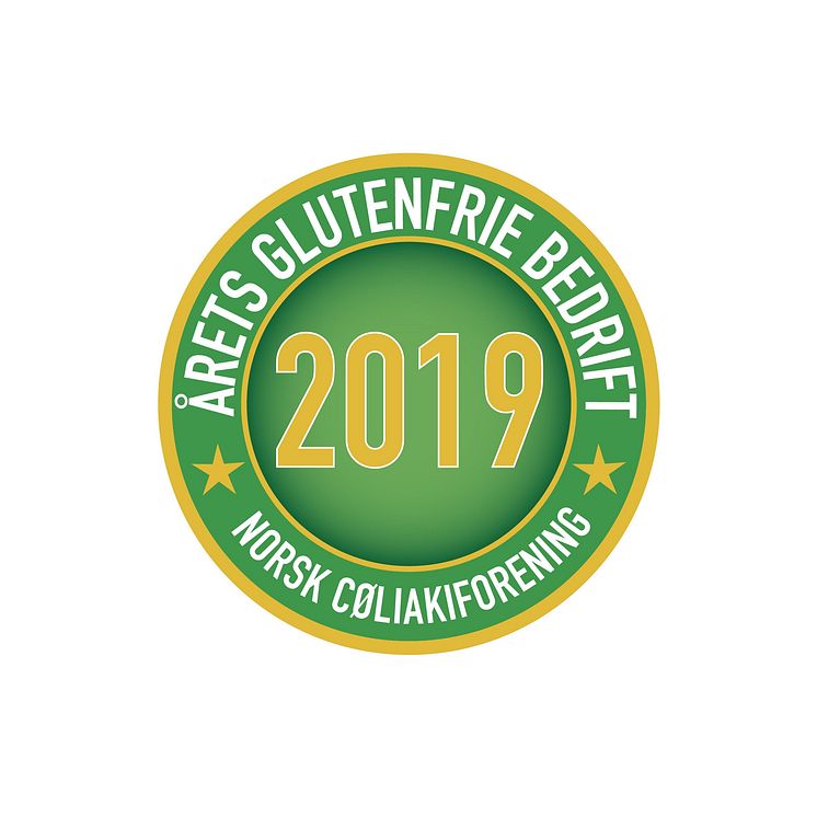 NCF - Årets Glutenfrie Bedrift 2019