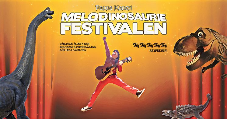 Pappa Kapsyl - Melodinosauriefestivalen