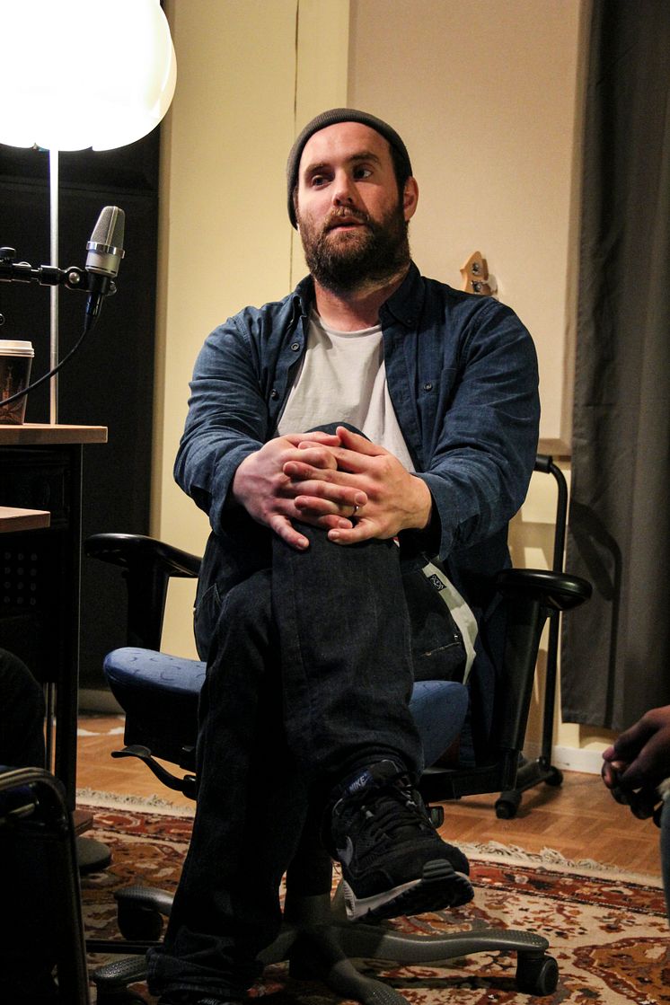 Jon Skoog, cirkelledare och musikproducent på Gateway Music.