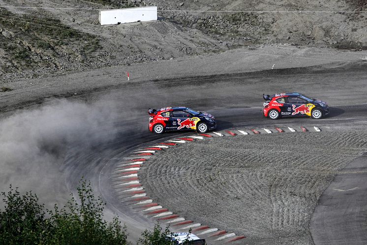 Etta och tvåa i Hell - ett drömresultat för Team Peugeot Hansen