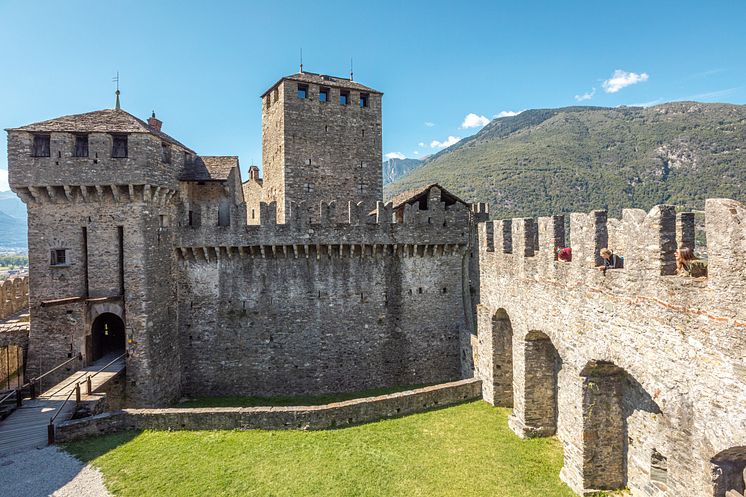 Castello di Montebello in Bellinzona 