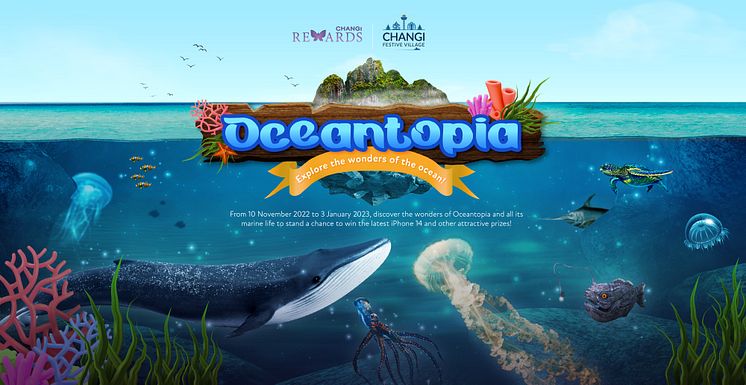 Changi Rewards Oceantopia game