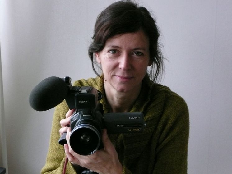 Dokumentärfilmaren Lotta Ekelund. Foto: Martina Ivérus