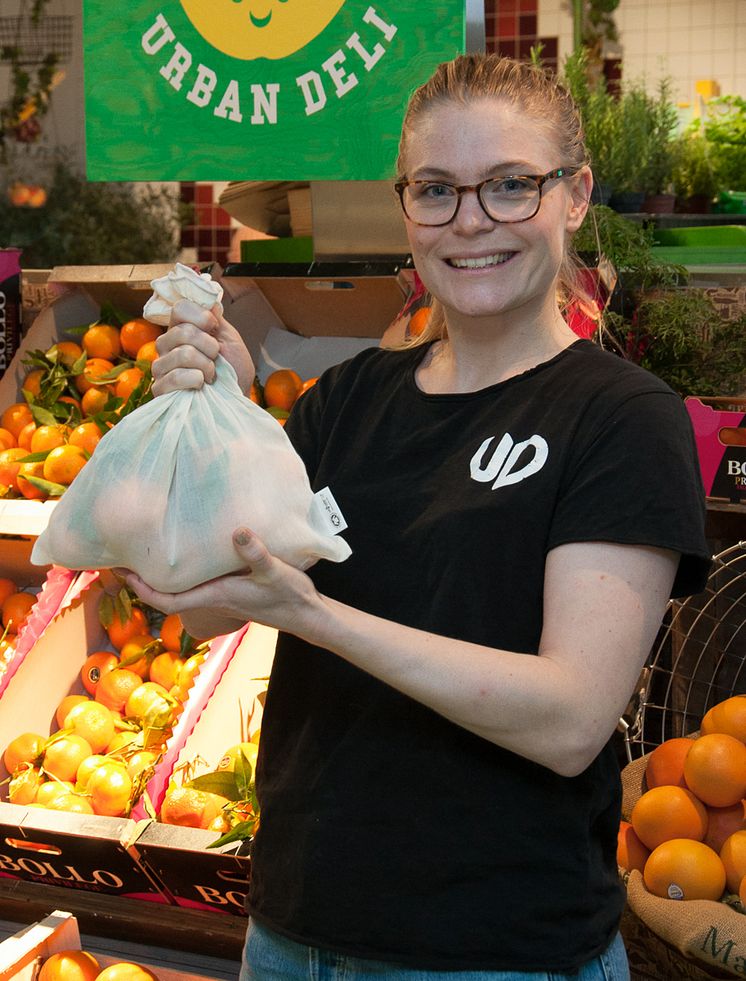 Maria Stenberg, butikschef Urban Deli Nytorget 