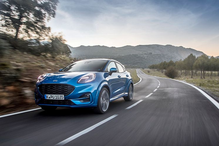 Ford Puma Test Drive 2020