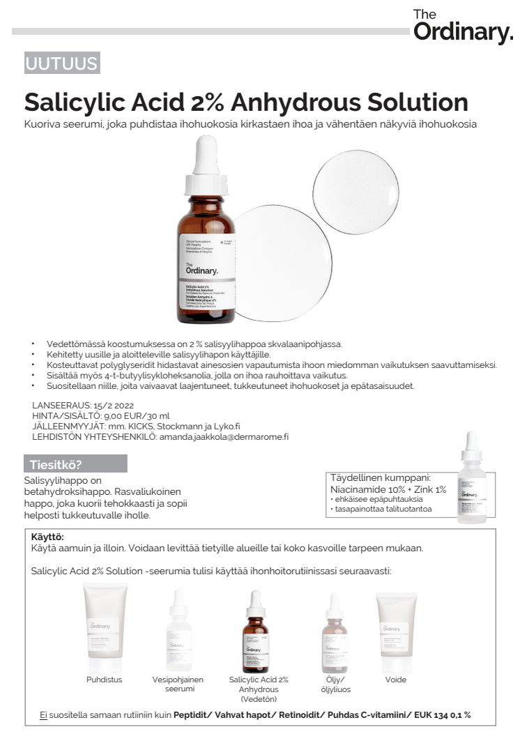 Salicylic Acid 2% Anhydrous Solution_FI pressrelease.pdf