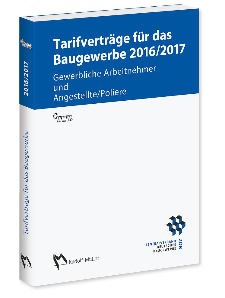 Tarifverträge für das Baugewerbe 2016/2017 (3D/tif)