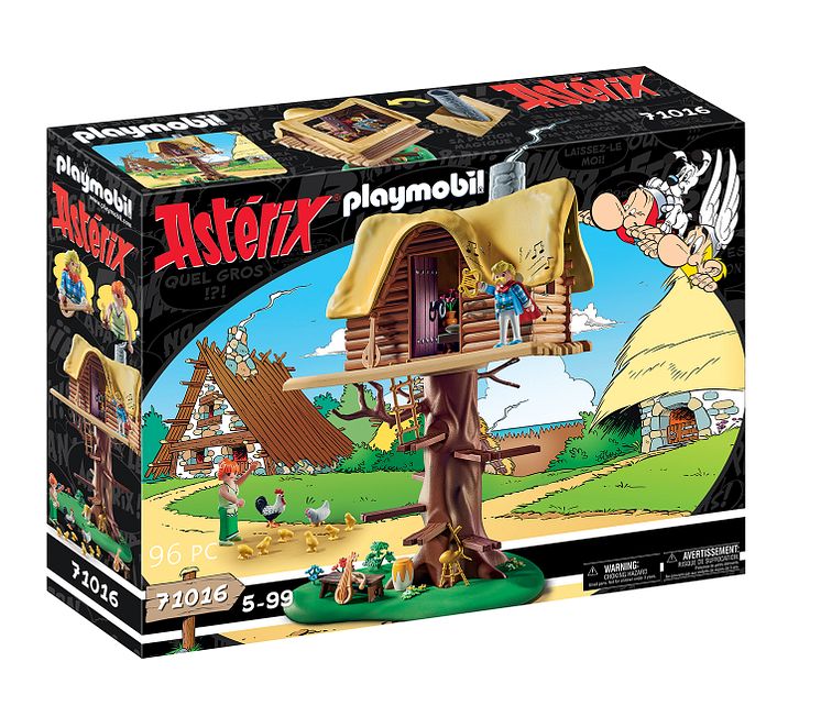 PLAYMOBIL_71016_Asterix_Troubadix mit Baumhaus