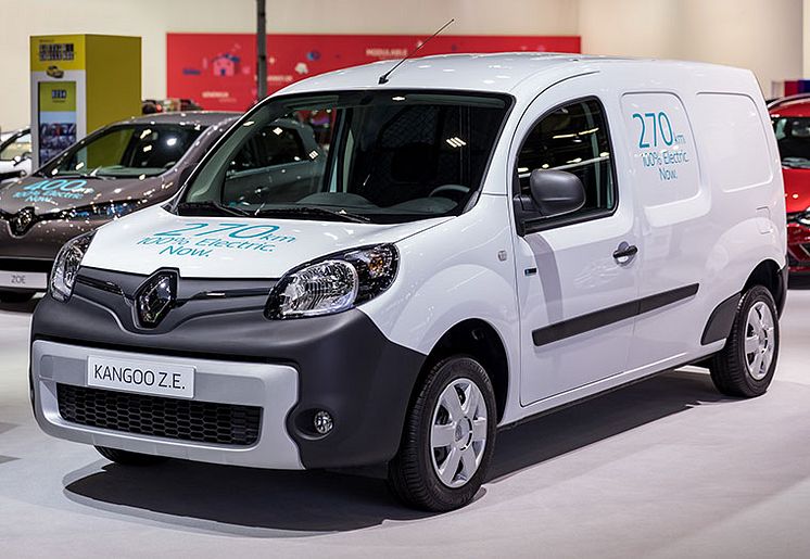 Renault Kangoo ZE - 270 km NEDC